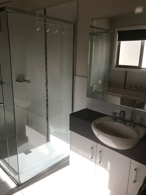 Downstairs Bathroom with Bath