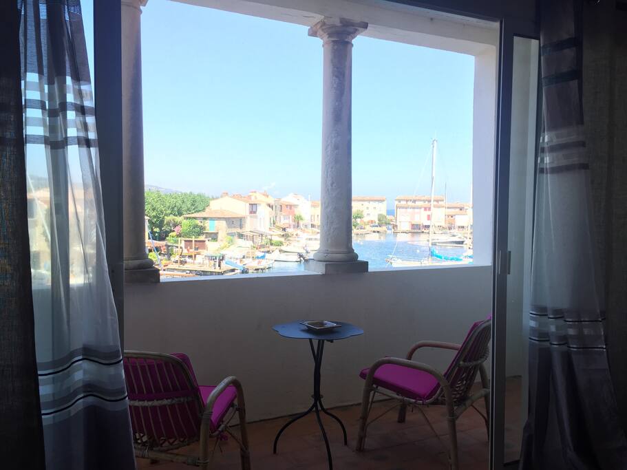 Beautiful view from the loggia