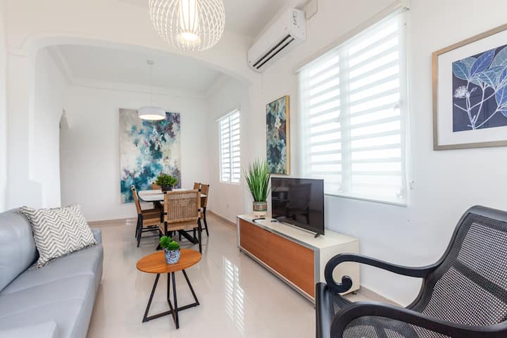 Private Terrace & Bbq, 3br Near Beach - Ac - San Juan