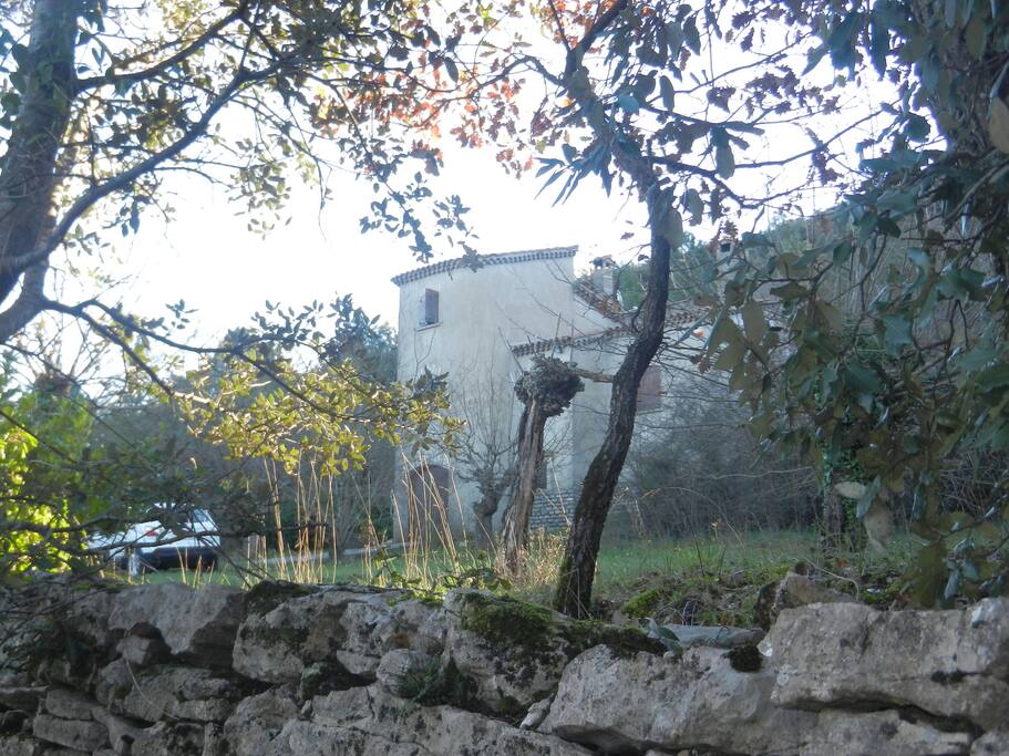 Dans un écrin de verdure......le calme à 5 mn de la ville.