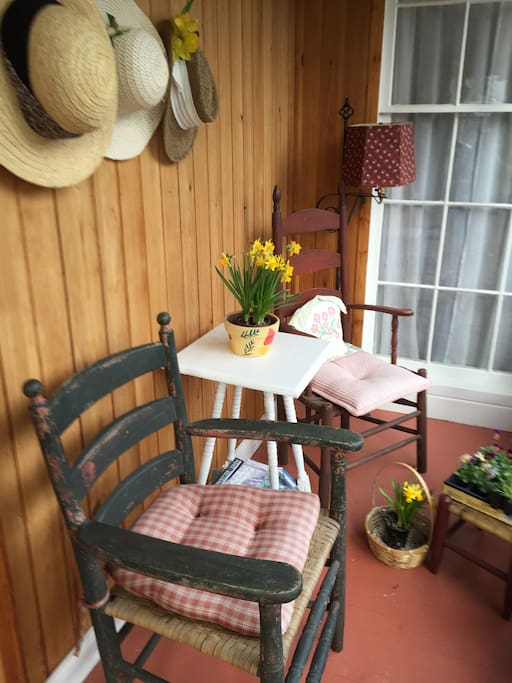 Sitting porch.