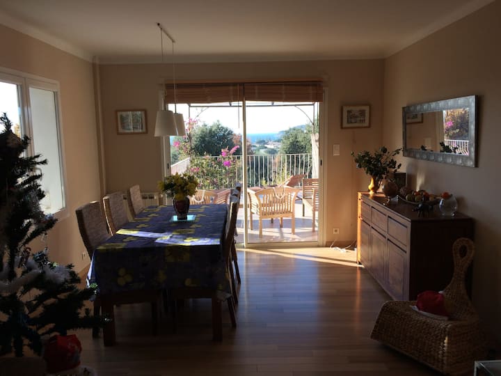 Maison-vue Pleine Mer-piscine - Sanary-sur-Mer