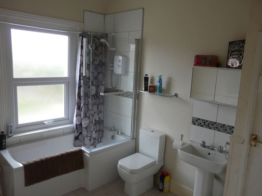 Nice new Bathroom with shower