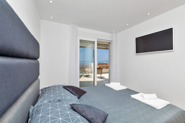 Penthouse BellaVista Makarska - Sovrum 2