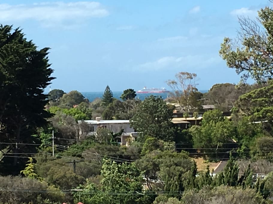 Water views across the Bay
