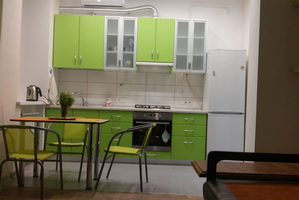 Кухня-Студия
Kitchen cooperate with livingroom