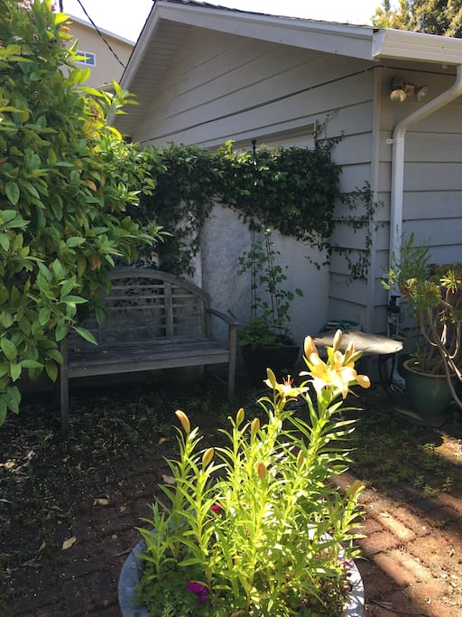 Outdoor sitting areas
