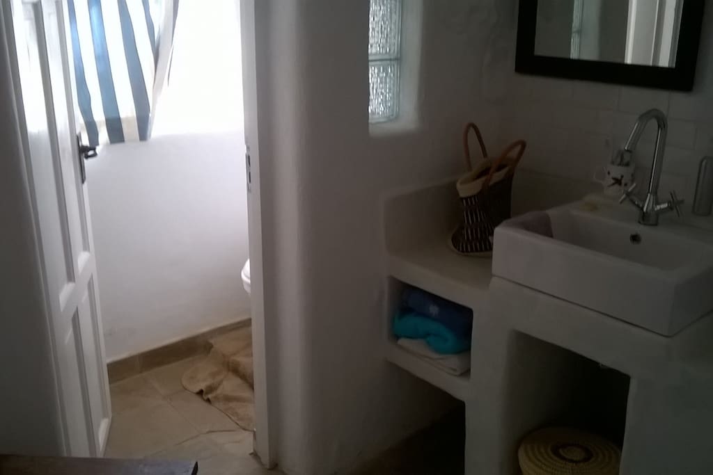 your bathroom has a separate loo to shower