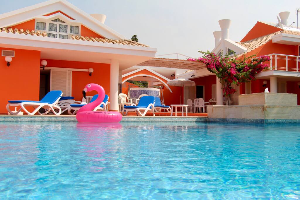 The swimming pool