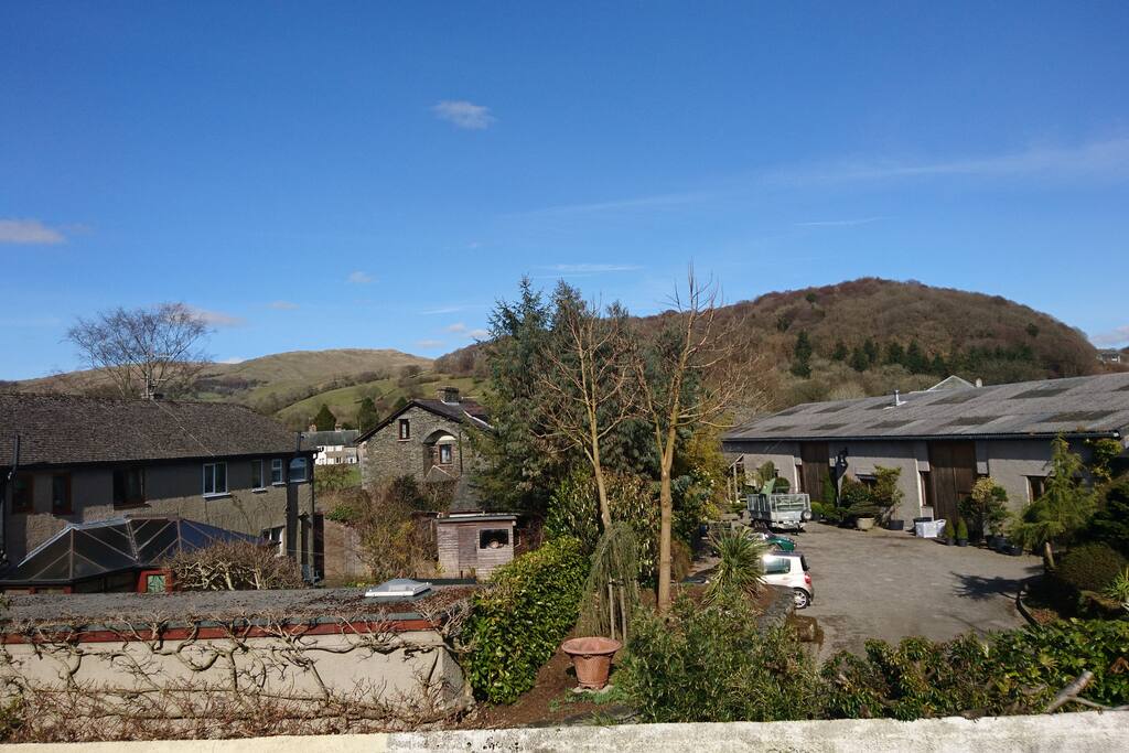 View of Craggy Woods and Brunt Knott