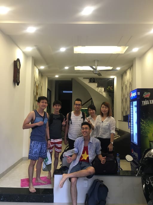 Lovely team from singapor