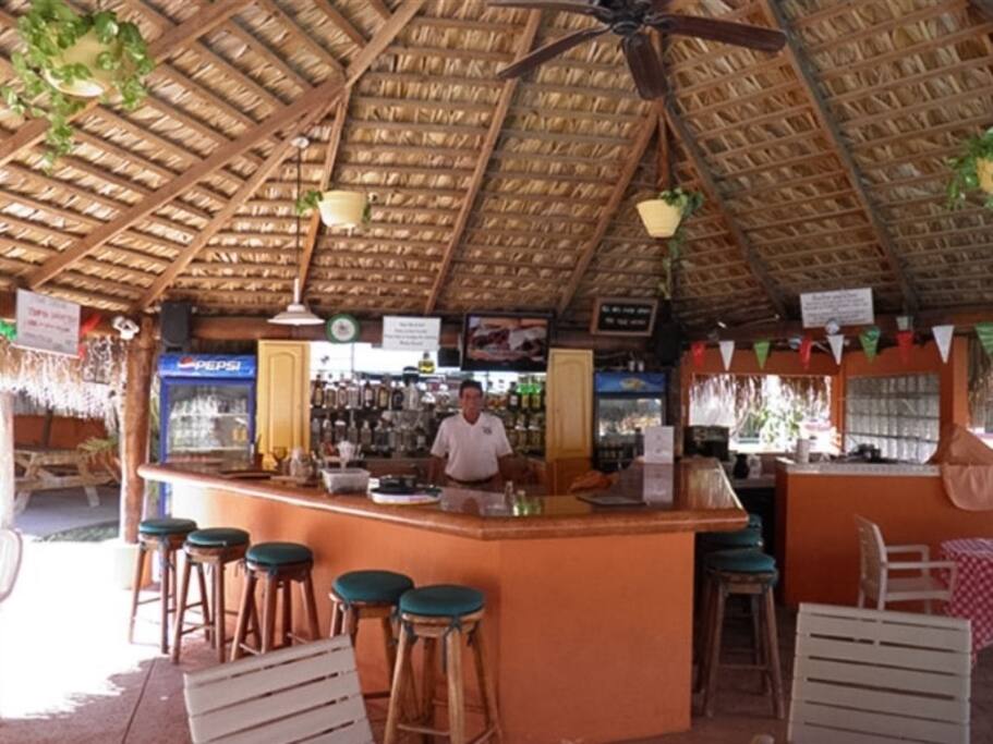 Swim up Bar and grill.