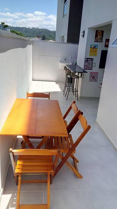 Varanda gourmet com 14m2