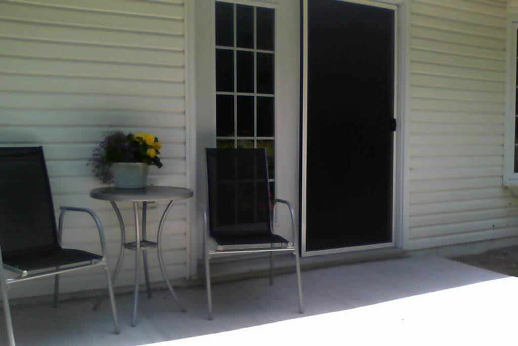 Back deck