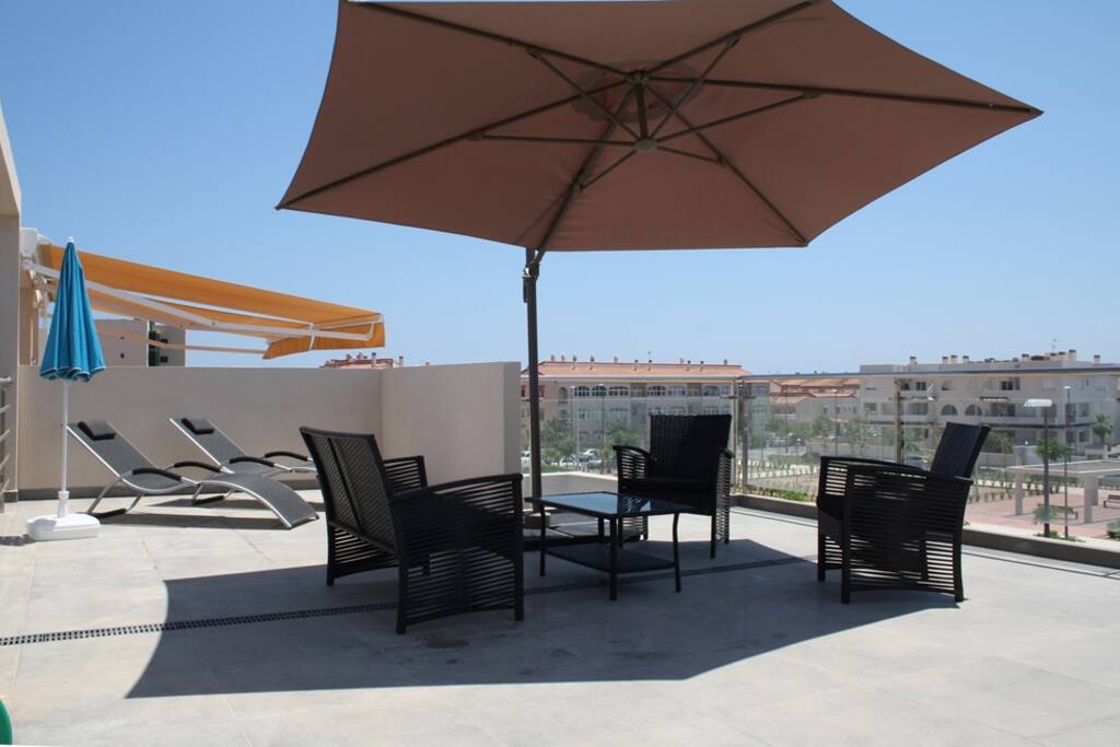 Roof top terrace