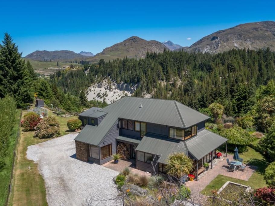 View of house from above