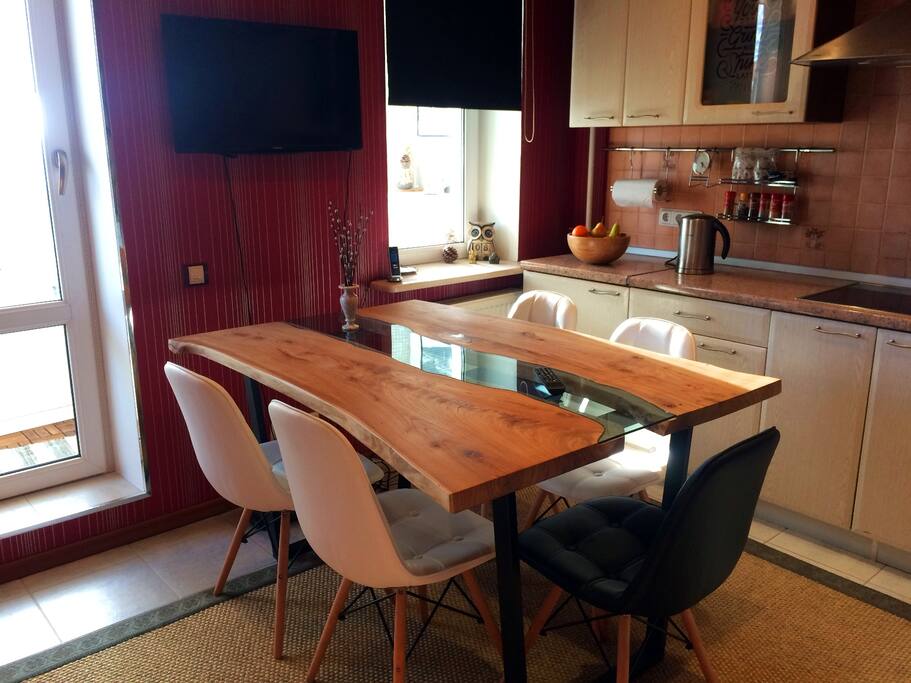 Fully equipped kitchen. Полностью оборудованная кухня