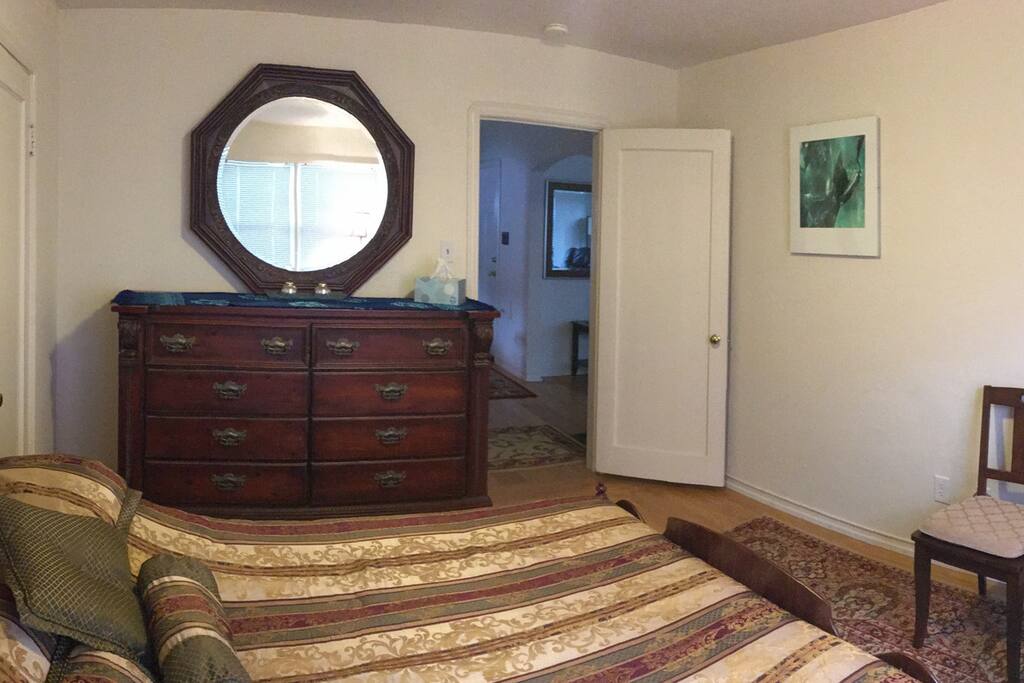 Fully Furnish Room with Antique and Post War Period Furniture.