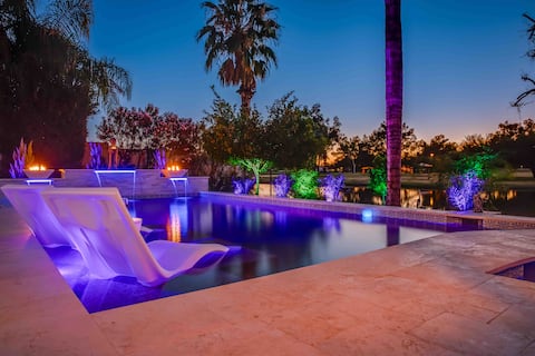 Lakefront|FREE heated POOL|SPA|Paddleboat|Ocotillo