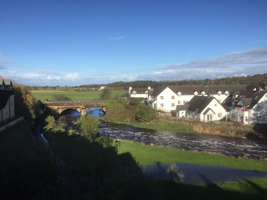 Stunning views of the River Bush looking towards The Giant's Causeway.