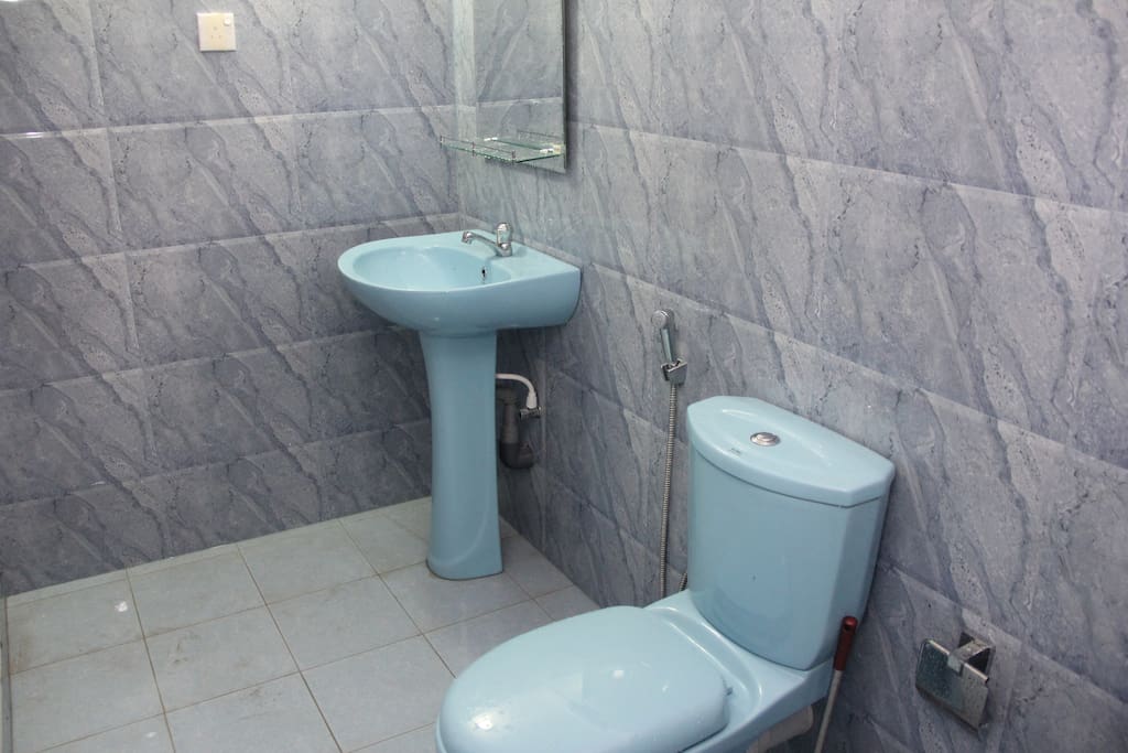 Inside the bathroom