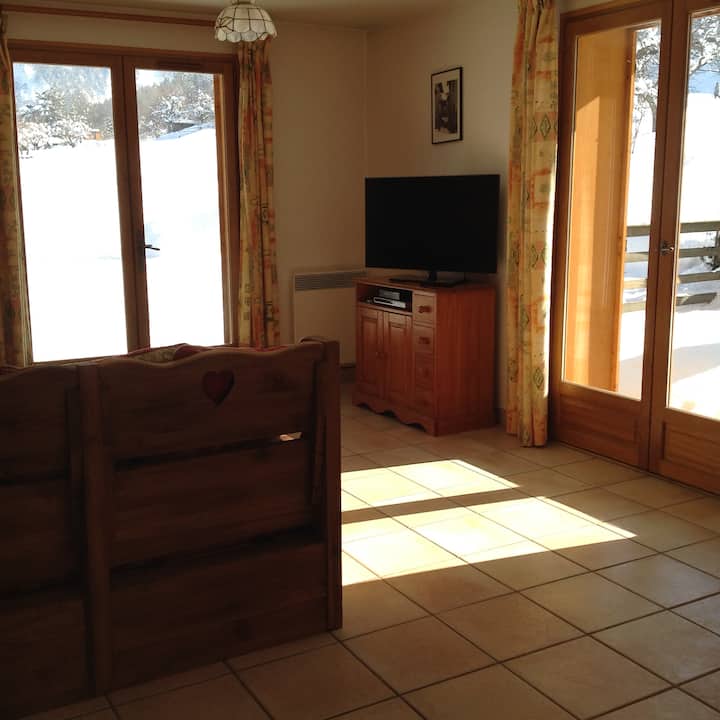 Grand Appartement Avec Jardin Au Pied Des Pistes. - Courchevel 1850