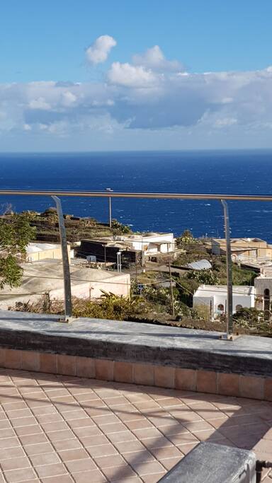 Vista sul tratto di mare antistante
