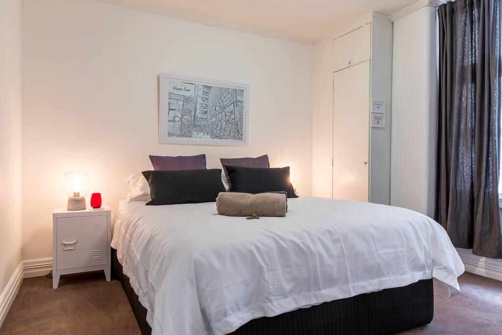 Main bedroom with Queen size bed