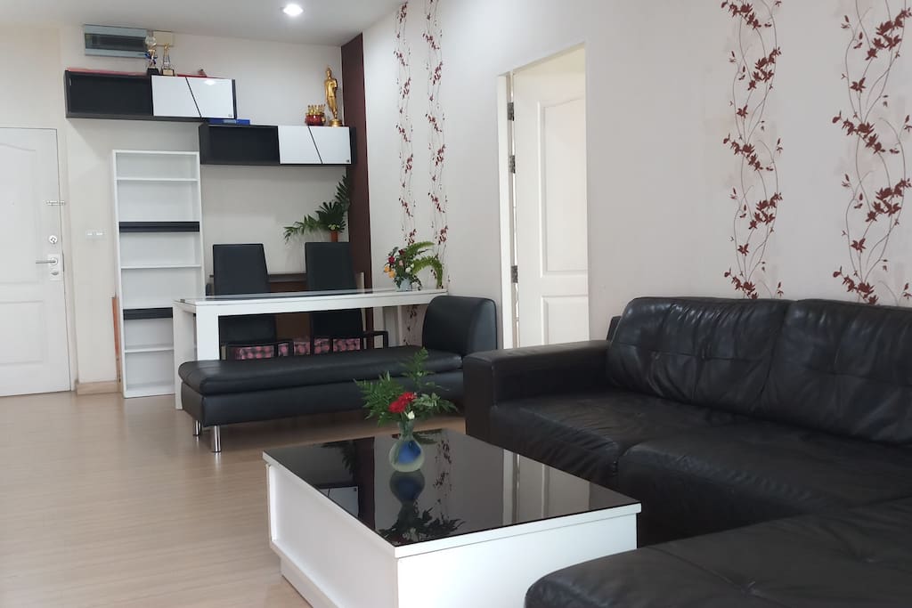 living room.