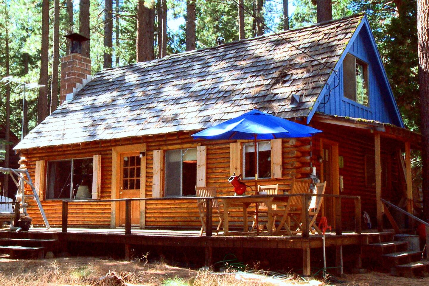 Lake Tahoe Log Cabin Beach Access Cabins For Rent In Tahoma