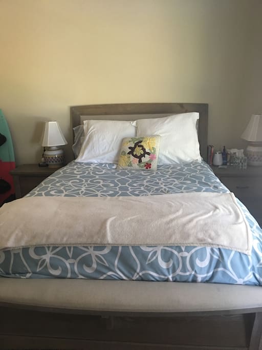 Queen size bed for your comfort