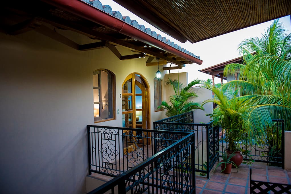 French door entrance