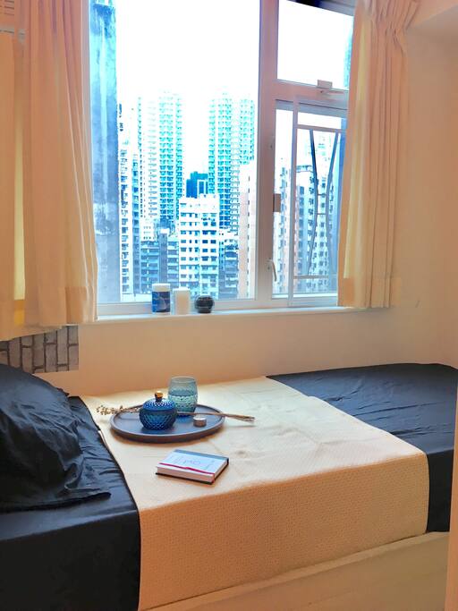 Single bed @ private bedroom