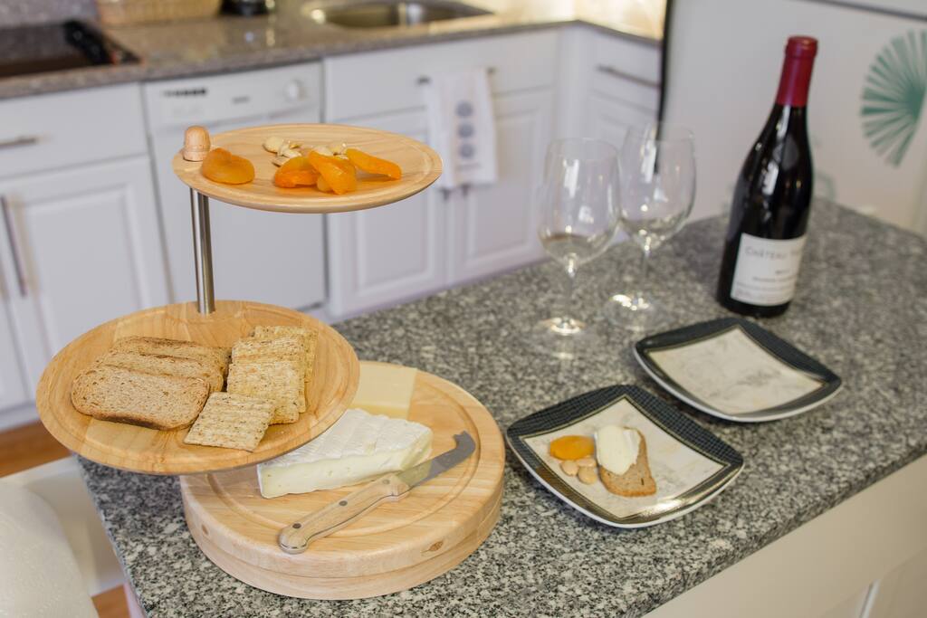 We always leave some treats for you to enjoy at home.