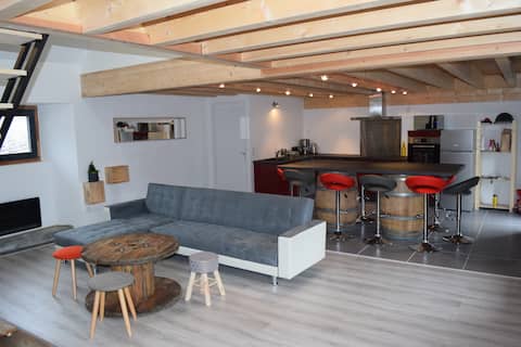 barn with all the comforts 6/8 people