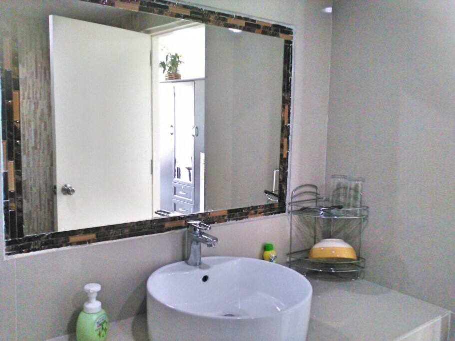 Big window size in the rest room