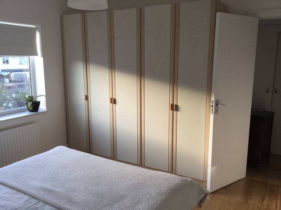 Lots of closet space