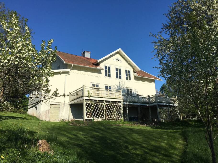 Huset från södra sidan.