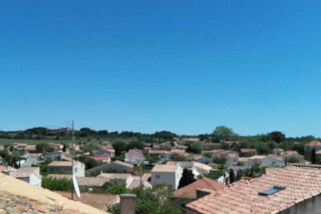 Vue sur le village