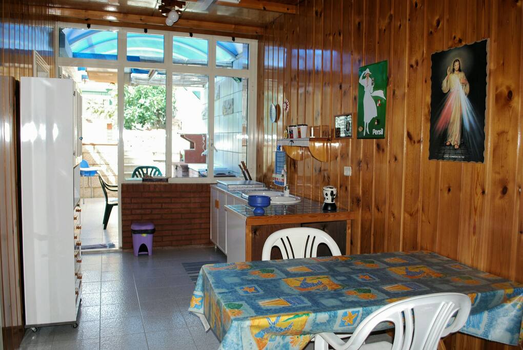 cucina e sala da pranzo