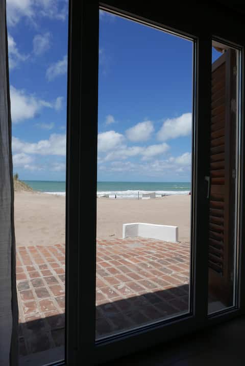 An apartment with a unique location