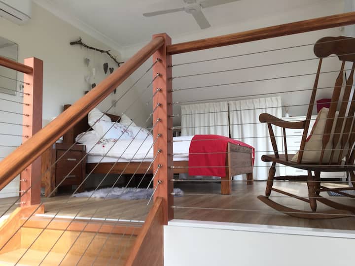 Bedroom from stairs