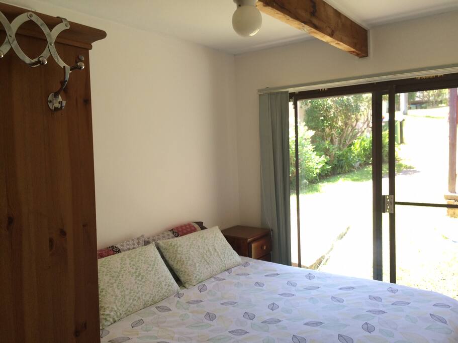 Main Bedroom with King bed and heaps of cupboard space