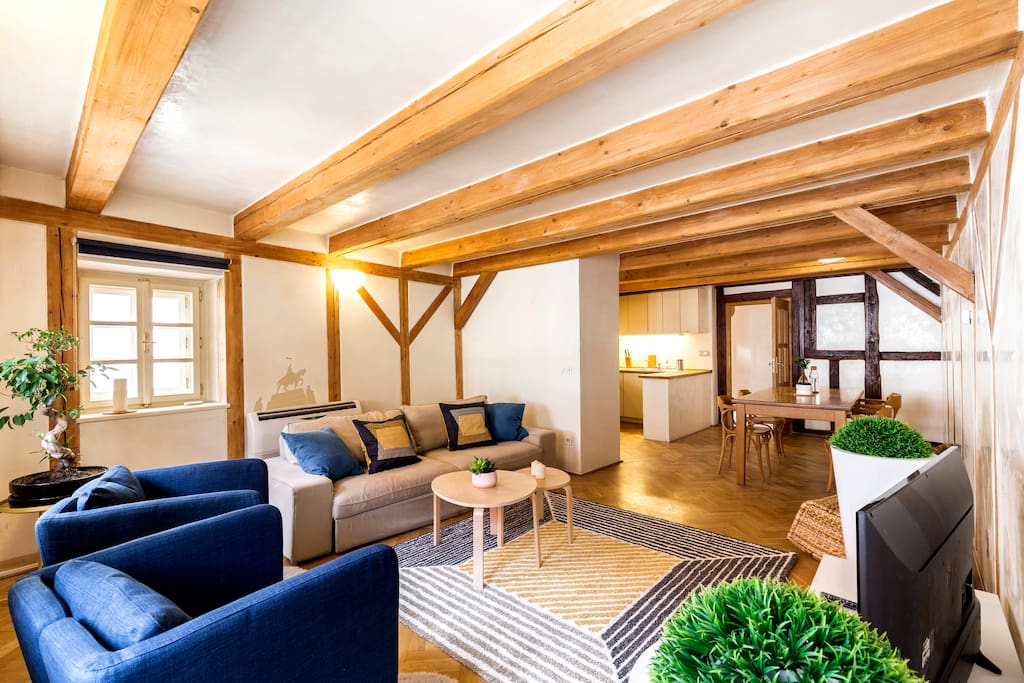 The living room