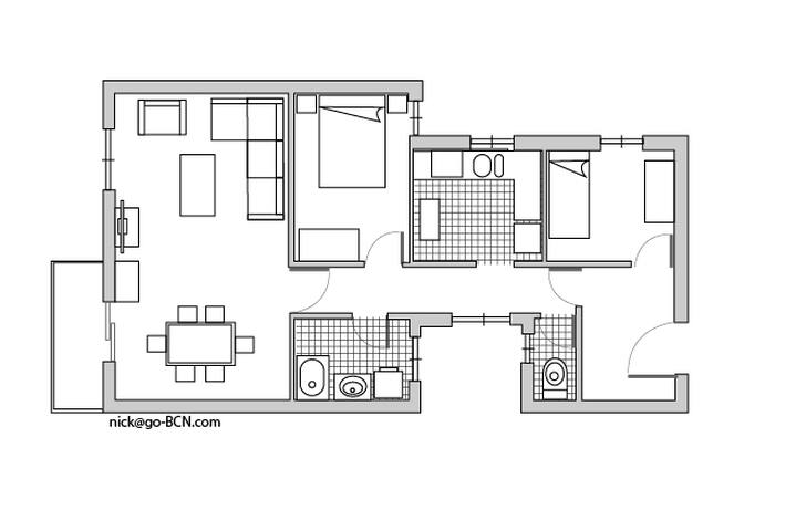 Sagrada Familia area for 12 people gallery image 2