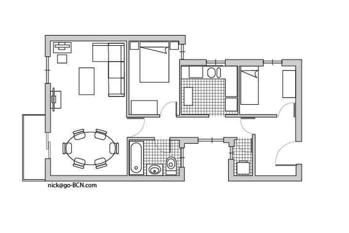 Sagrada Familia area for 12 people gallery image 3