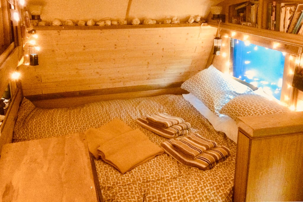 Huge king size bed