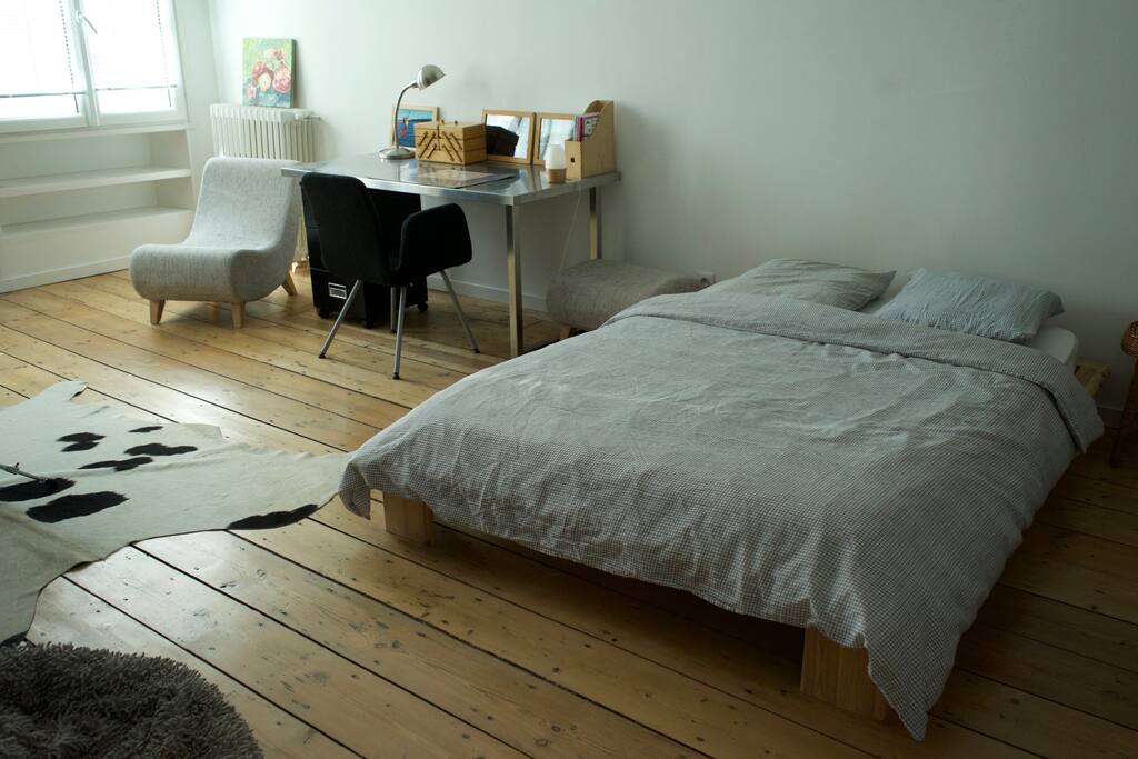 Chambre lumineuse et silencieuse