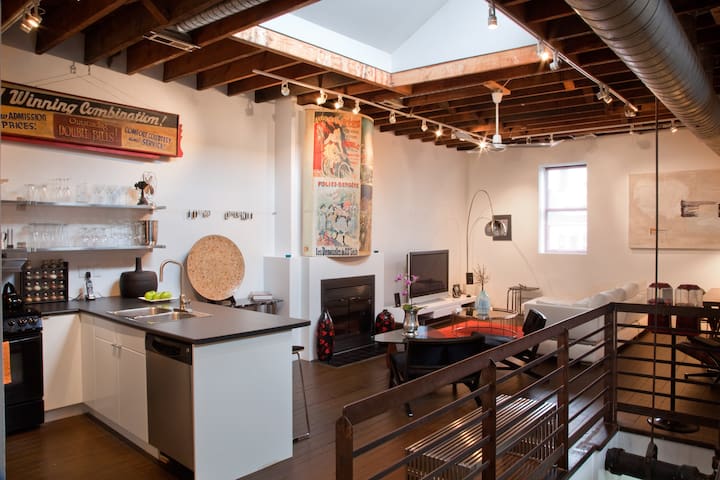 A spectacular and authentic loft!