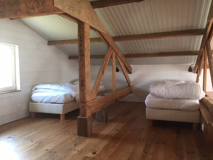 chambre en mezzanine